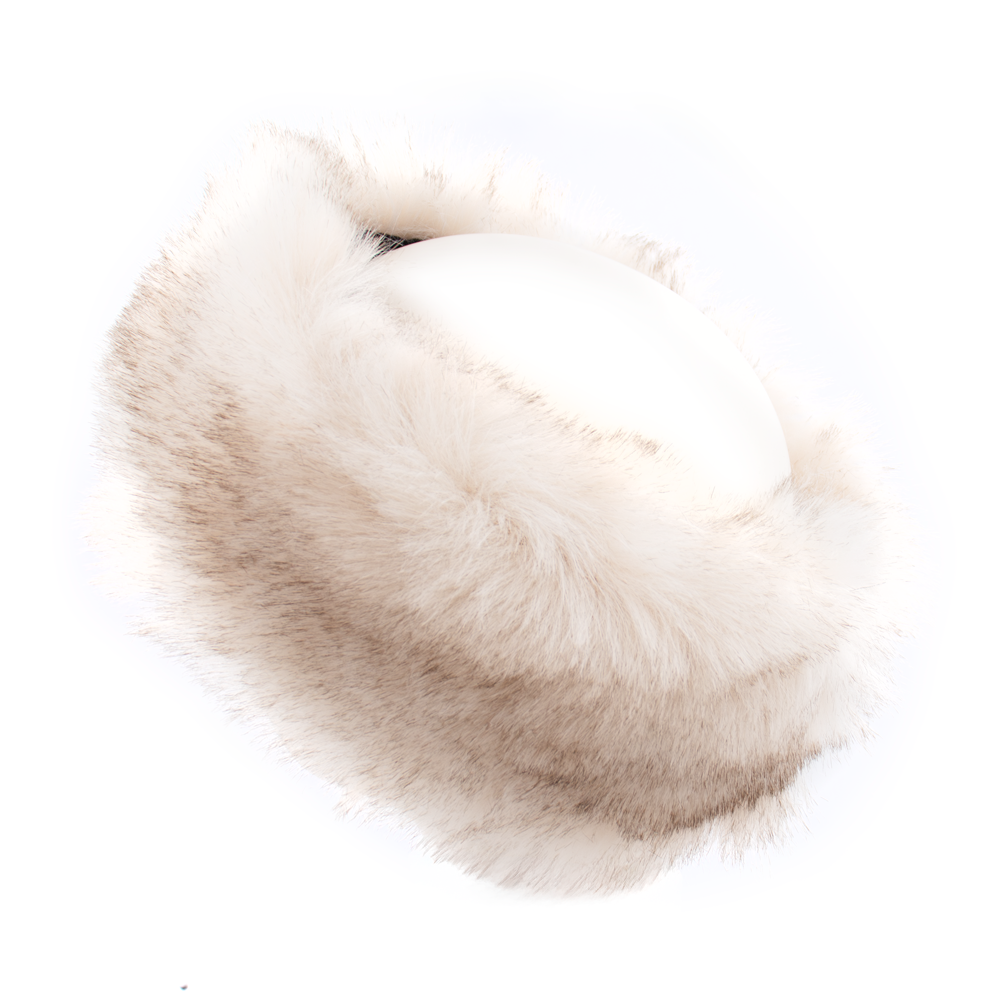 Surell – wholesale Fashion headband – women's – Faux Fox Fur Headband/Scarf6
