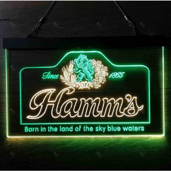 Glow Neon - Wholesale Neon Sign - HAMM'S BEER SINCE 1865 NEON-LIKE LED SIGN1