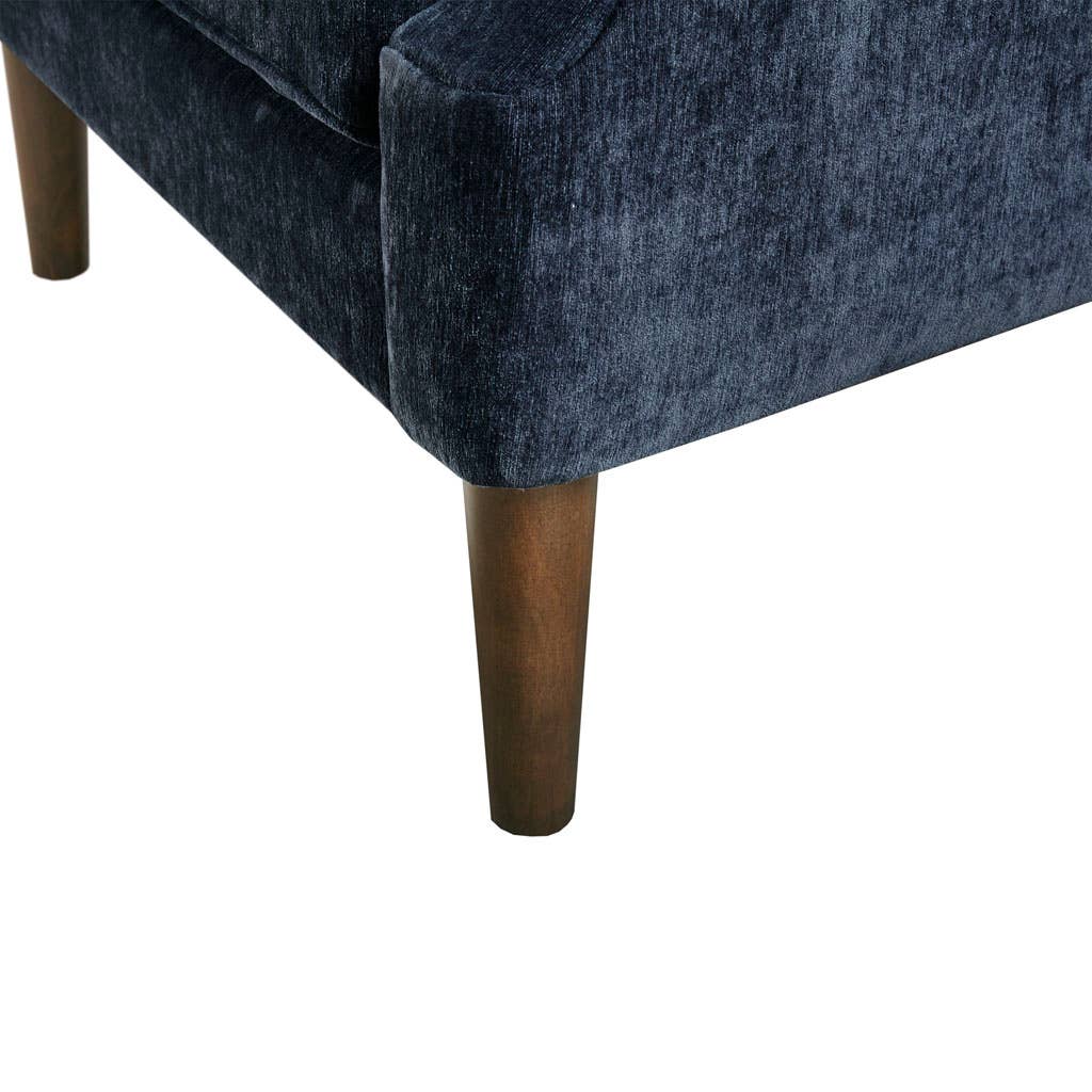 Olliix - Wholesale Chair - Armed Accent Chair with Tufted Back, Navy Blue *5