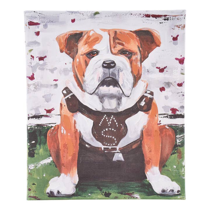 Petite toile Mississippi State Bully pour la vente par Glory Haus