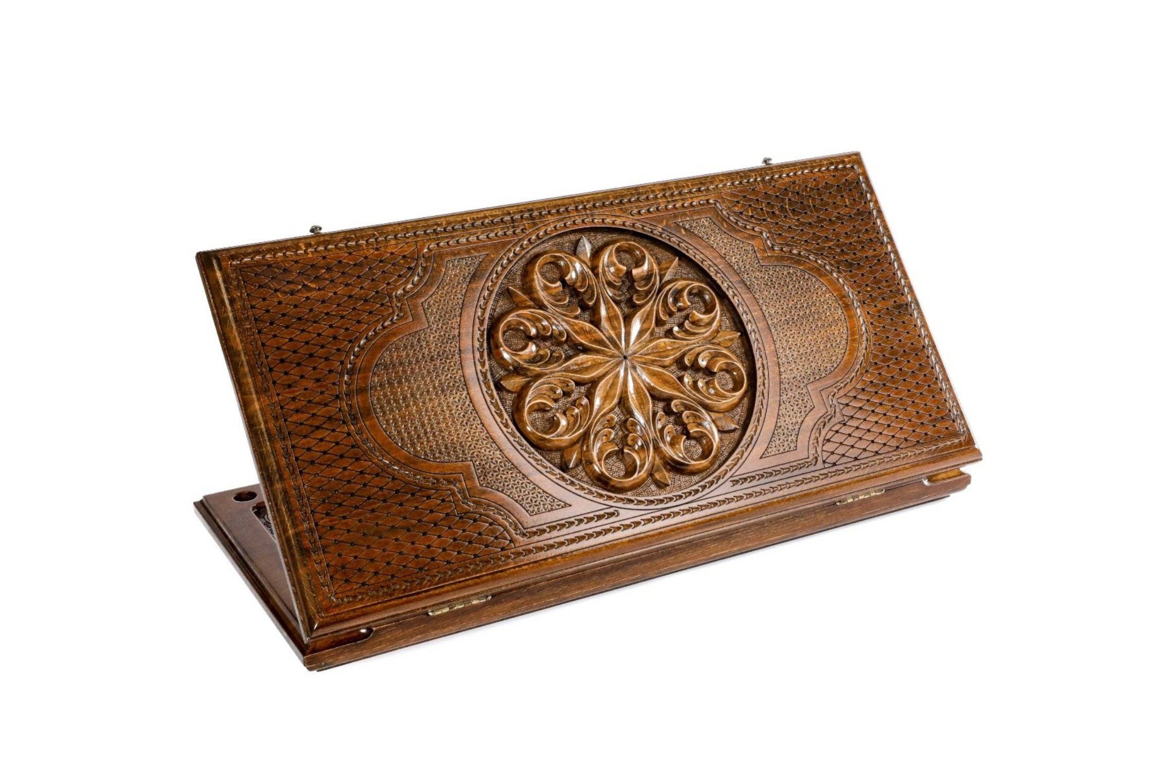 Hrachya Ohanyan - Wholesale Board Game - Hand Made Backgammon Ornamental classic 24"x 12" x 2"0