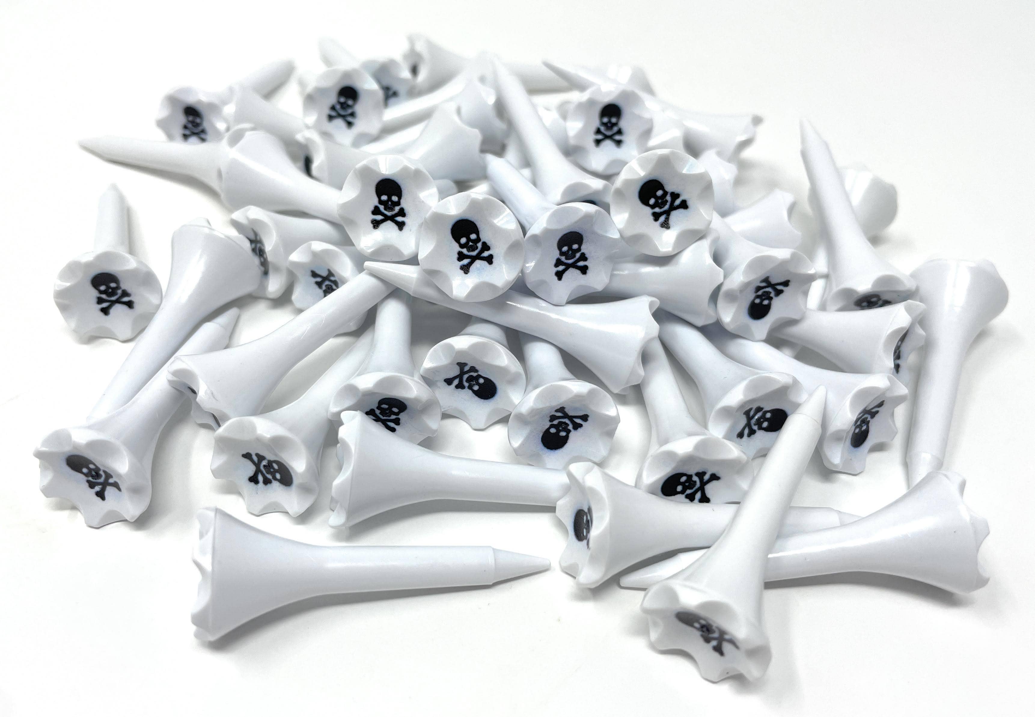 NorthPointe Golf - Wholesale Sports & Outdoor - Skull & Crossbones Cup Imprinted Golf Tees2