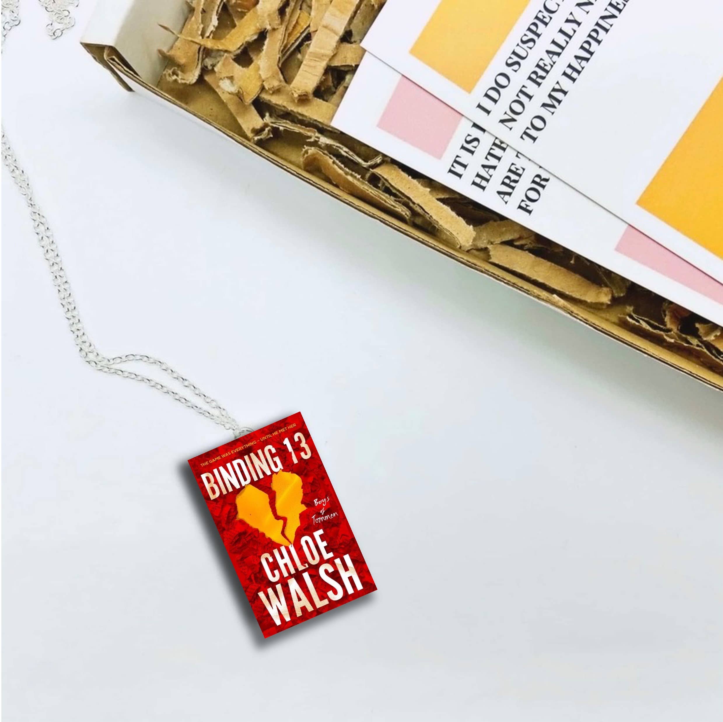 bookonahookco – wholesale Bookmark – Binding 13 | Chloe Walsh | Miniature Book2