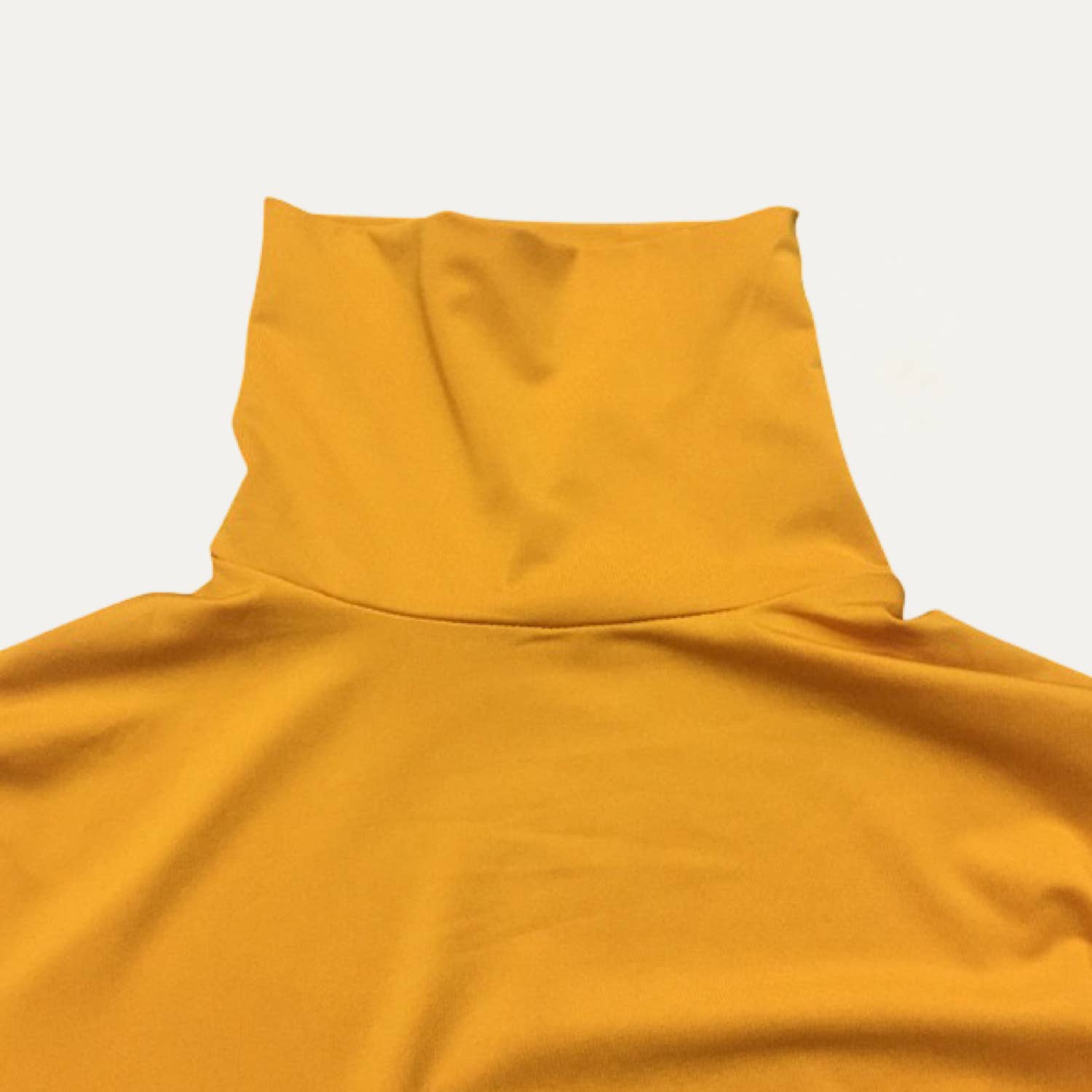 The Moment Collection – Bodysuit - Mulher por atacado – Básicos E Soft Mock Neckline Manga Comprida Manga Comprida7