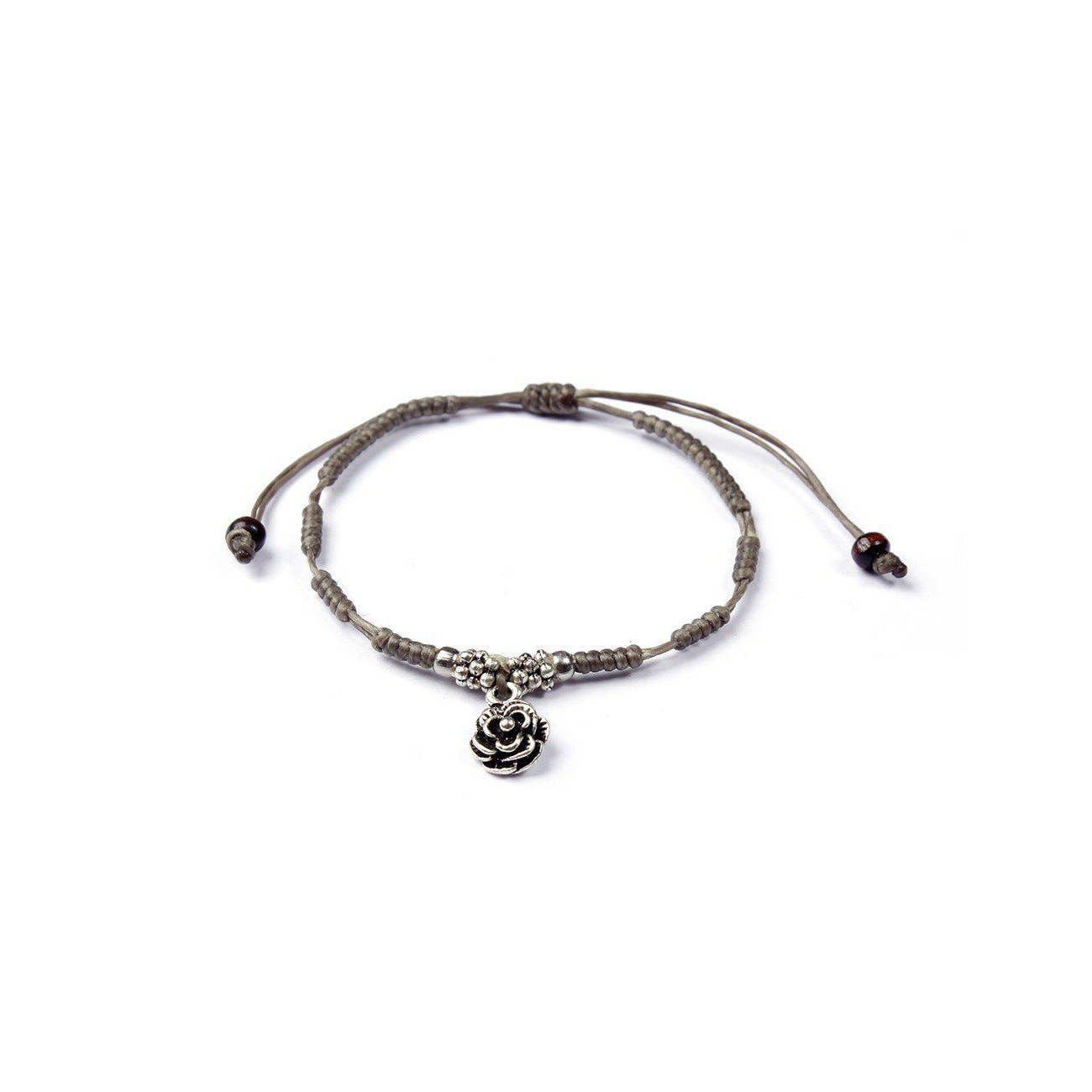 Red Original Price $18 | Silver .925 Charm Adjustable Bracelet for wholesale on Faire8
