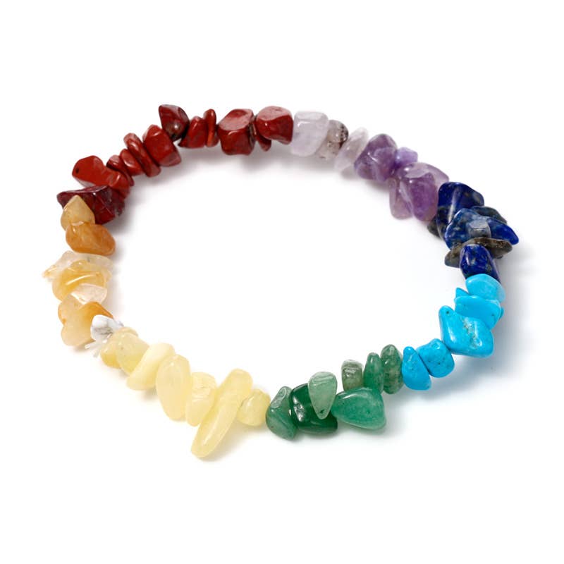 Puckator Ltd - Wholesale Spiritual Stone/Crystal - Chakra Gemstone Bracelet3