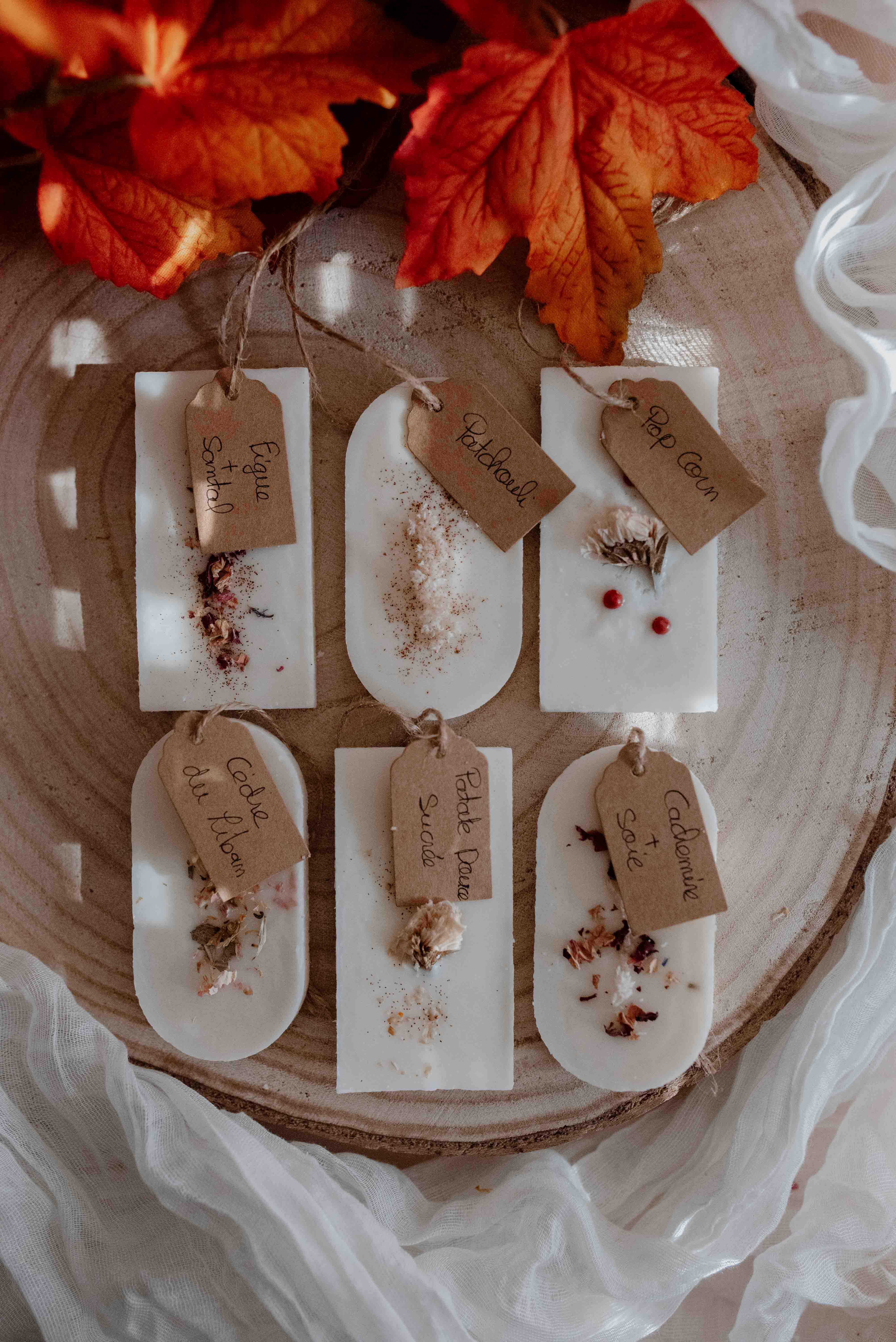 WILD CHILD Bougies & Co - Wholesale Wax Melt - “Fig & Sandalwood” Fragrant wax tablet 10h   4