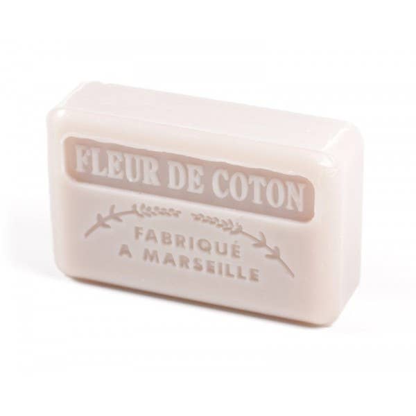 Savons.nl - Savon de marseille distributeur - Vendita all'ingrosso Saponette - 5 Saponi artigianali Marseillais alla Fiore di Cotone 125 g1