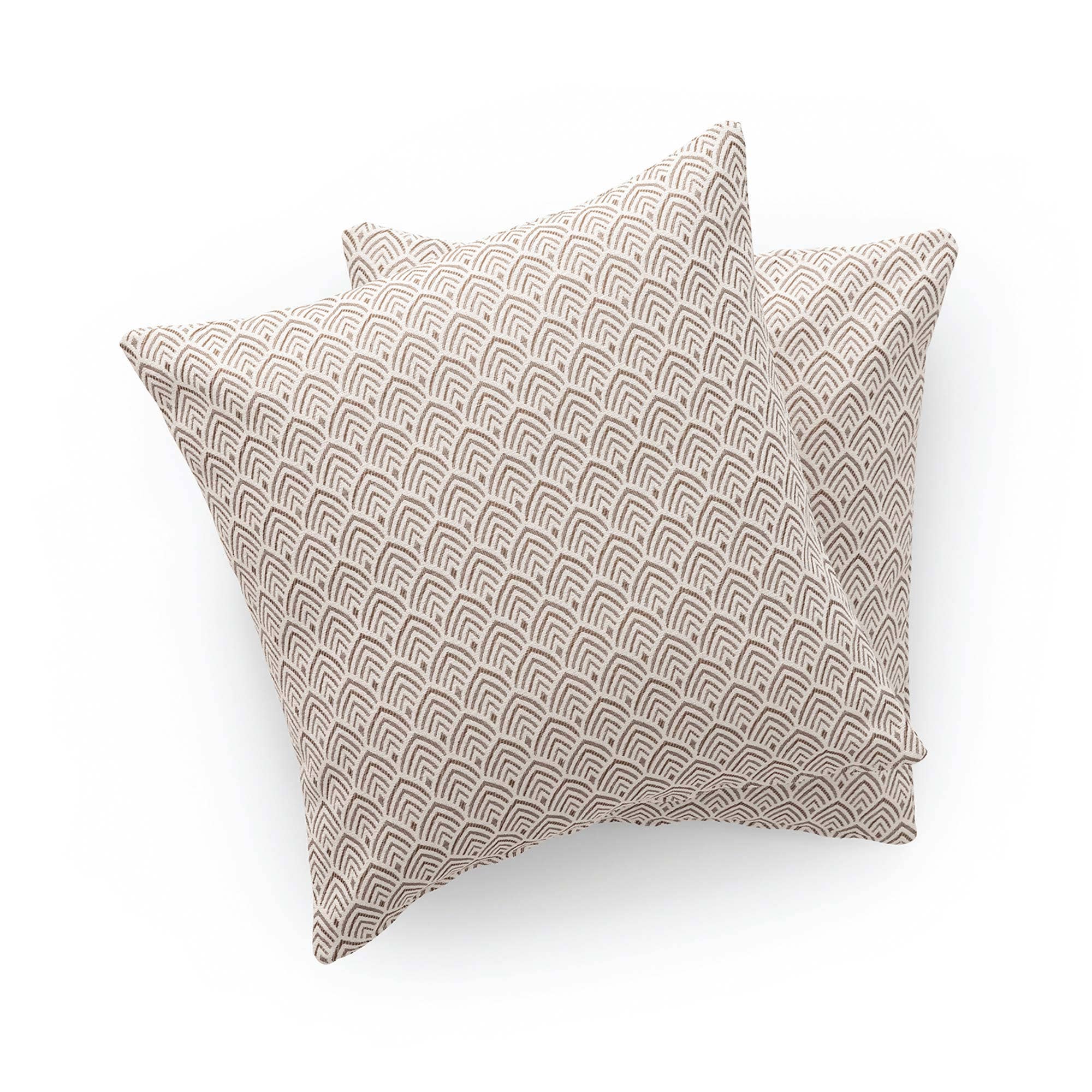 GAMUSI - Wholesale Throw Pillow Cover - Pack of 2 Cushion Covers 45x45 cm Jacquard TRIOVA2