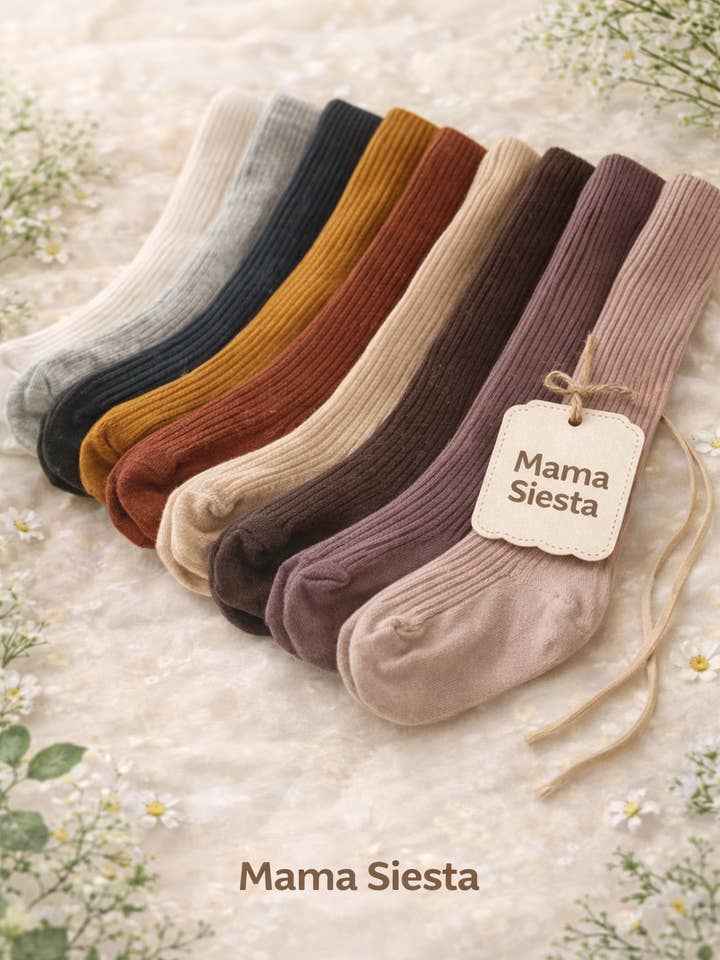 Leggings de punto para venta al por mayor de Mama Siesta