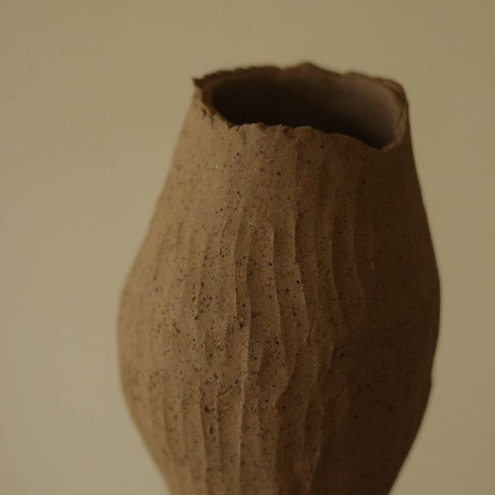Of The Earth - Wholesale Vase - 18" Gathered Earth Vessel