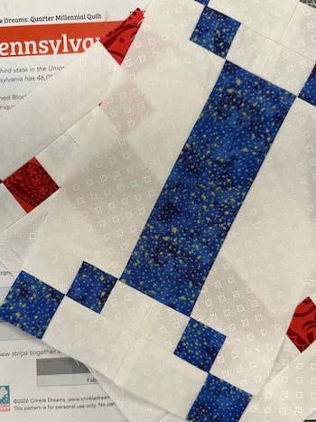 QMQ: Pennsylvania Block for wholesale by Crinkle Dreams