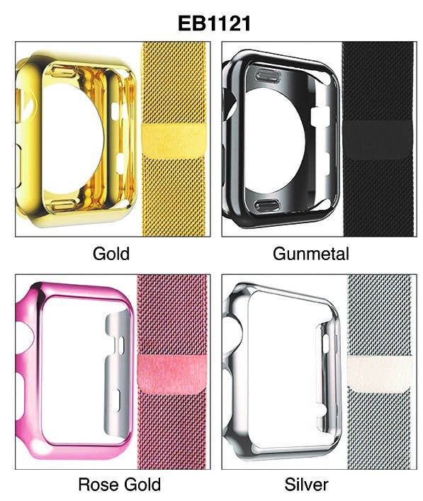 Tech Trendz - Wholesale Watch Band/Strap - Women's - Magnetic Band & Case Set4