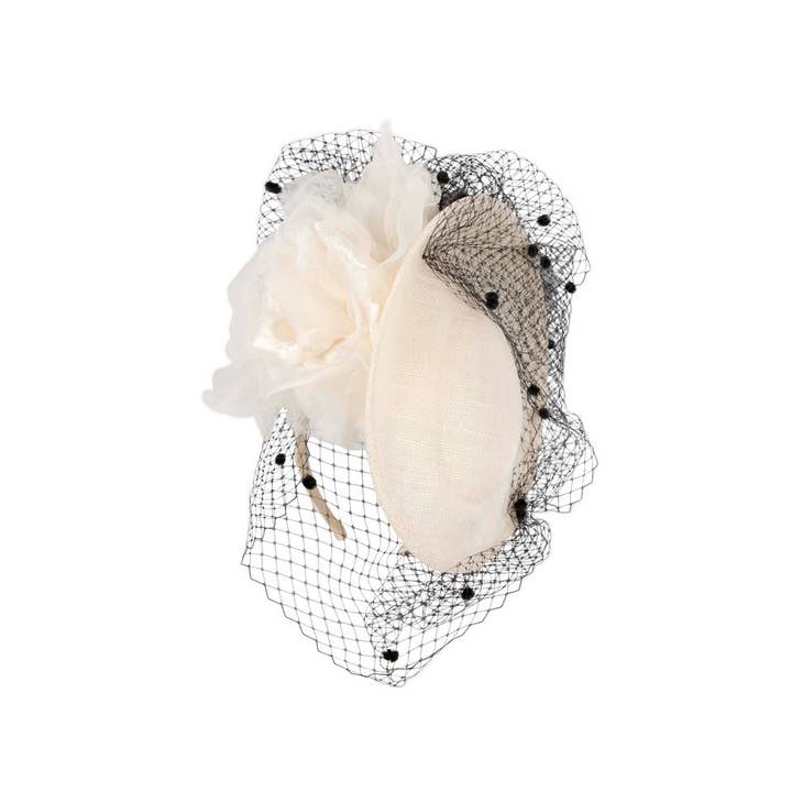 Max Alexander by Cupids Millinery Melbourne - Wholesale Fascinator Hat - Women's - Racing fascinator with flowers and face veil