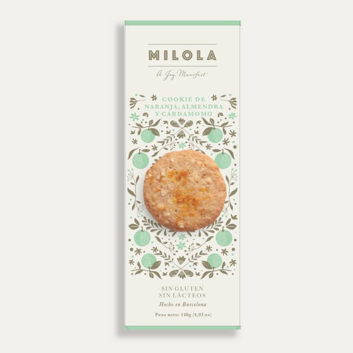 Orange, Cardamom and Almond Cookie (Gluten-free, Dairy-free) for wholesale by MILOLA GLUTEN FREE