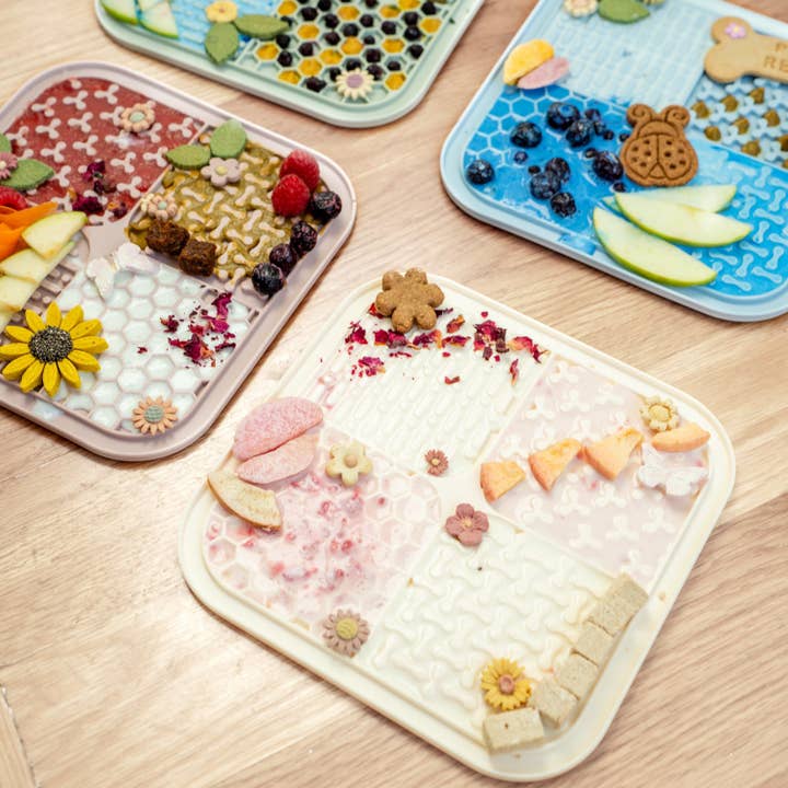 Square Lick Mat for wholesale by Pawsome Tails