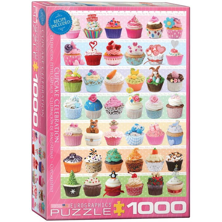 Eurographics Puzzles USA - Wholesale Puzzle - Adult - Cupcake Celebration