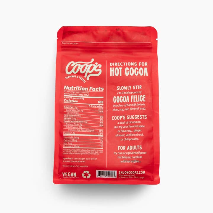 Coop's – wholesale Varm chokladmix/-kit – Kakao Felice varm choklad Mix