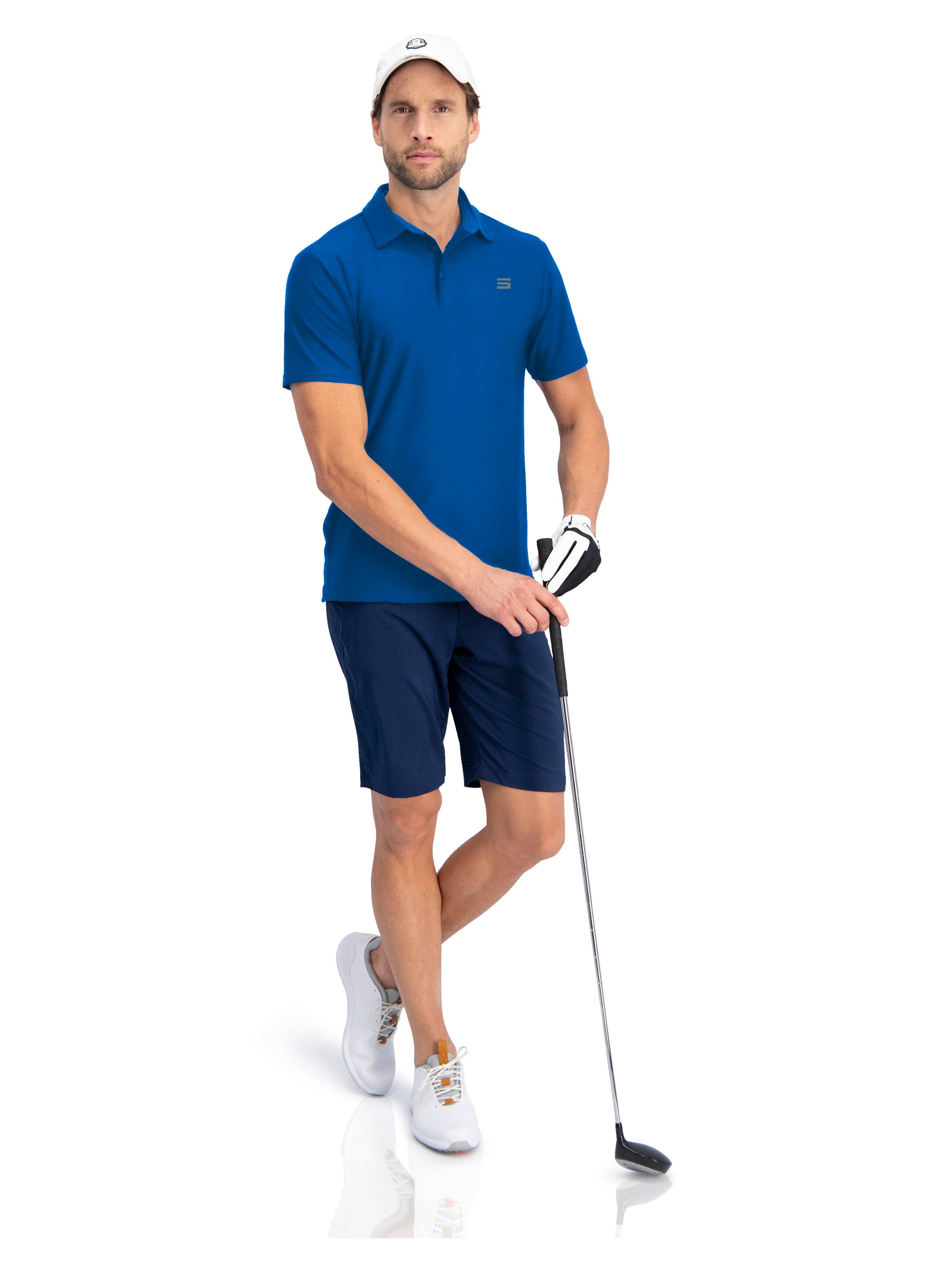 Three Sixty Six - Wholesale Polo - Heren - Sneldrogende golfshirts voor heren, korte mouwen, sportpolo119