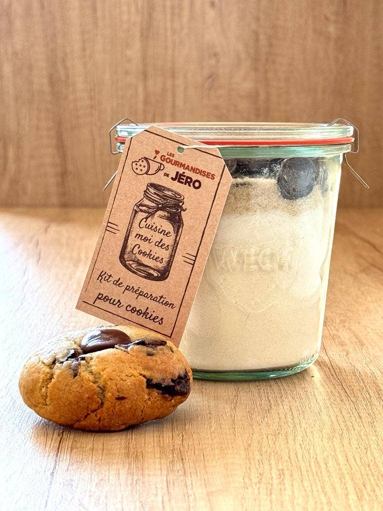 Les Gourmandises de Jéro - Wholesale Cookie Mix - Original Cookies Preparation Kit1