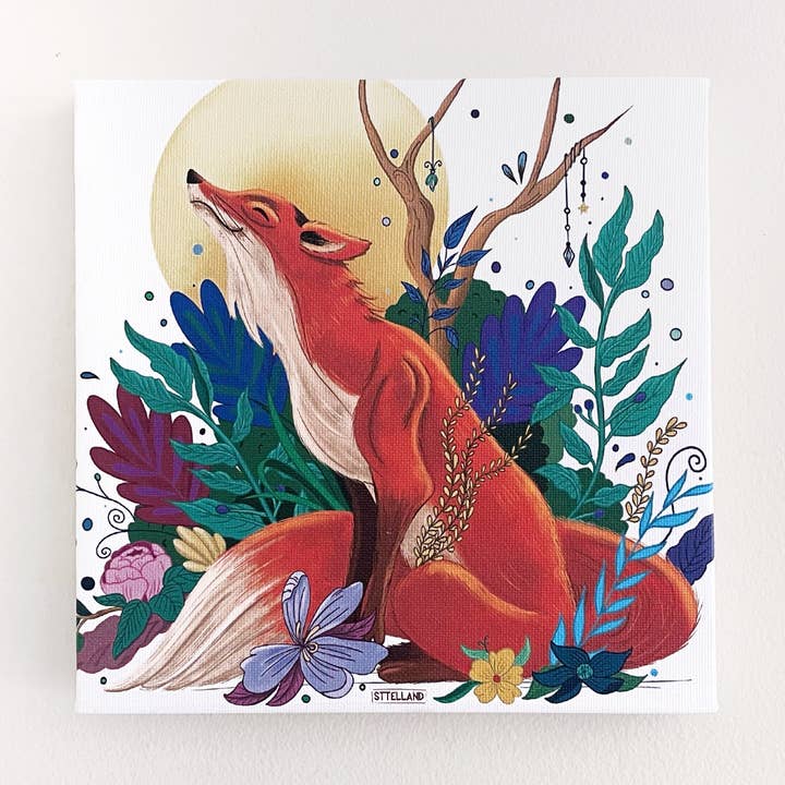 Wolf canvas voor wholesale door Stelland