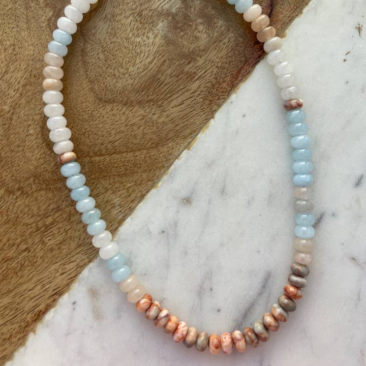 Jessica Matrasko Jewelry - Wholesale Beaded/Pearl Necklace - Rowan Necklace