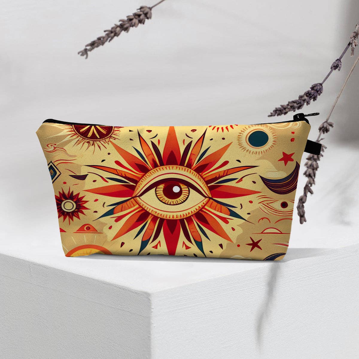 pinkblu02 - Wholesale Make-up tas/toilettas - Damesmode Boze Oog Draagbare Cosmetica Tas25