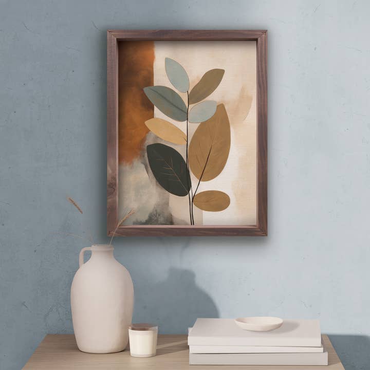 Abstract Leaf Framed Art for wholesale by P. Graham Dunn