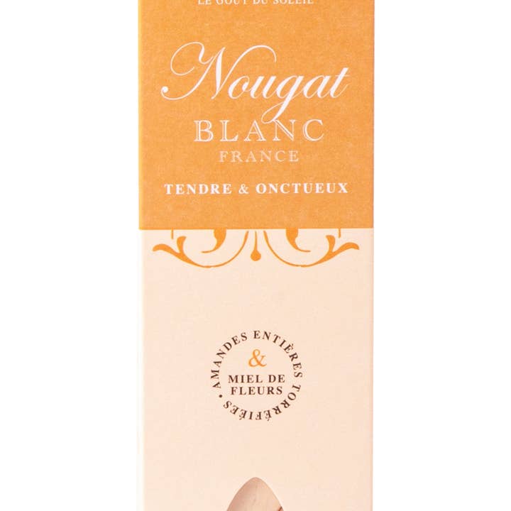 L'AMANDORIA - Wholesale Nougat - Classic White Nougat Bar 100g0