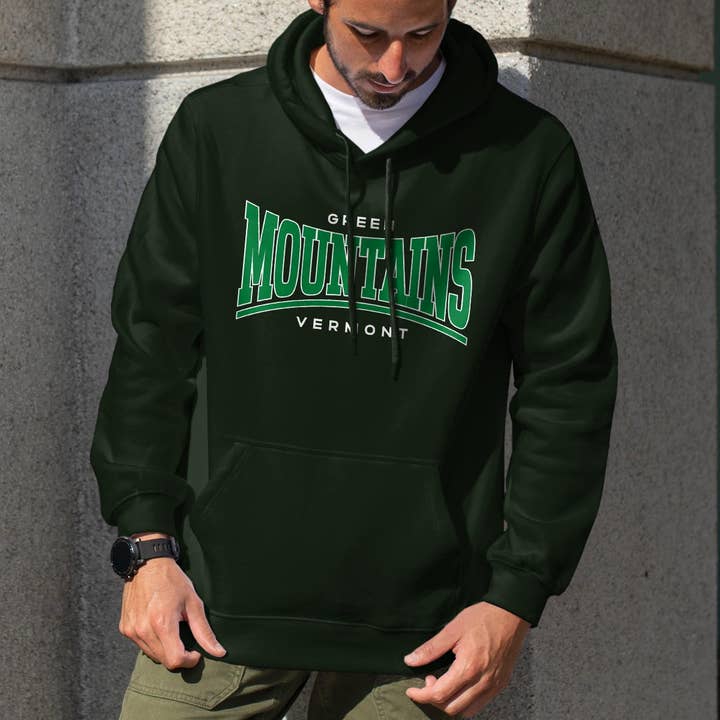 RetroPlanet - Wholesale T-Shirt (Graphic) - Unisex - Green Mountains Vermont T-Shirt, Sweatshirt, Hoodie Adult3