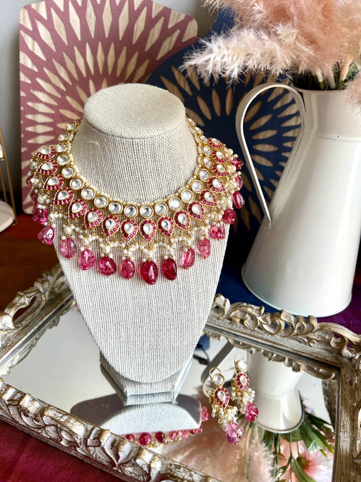 Fuchsia Revisited for wholesale by Saaj By G