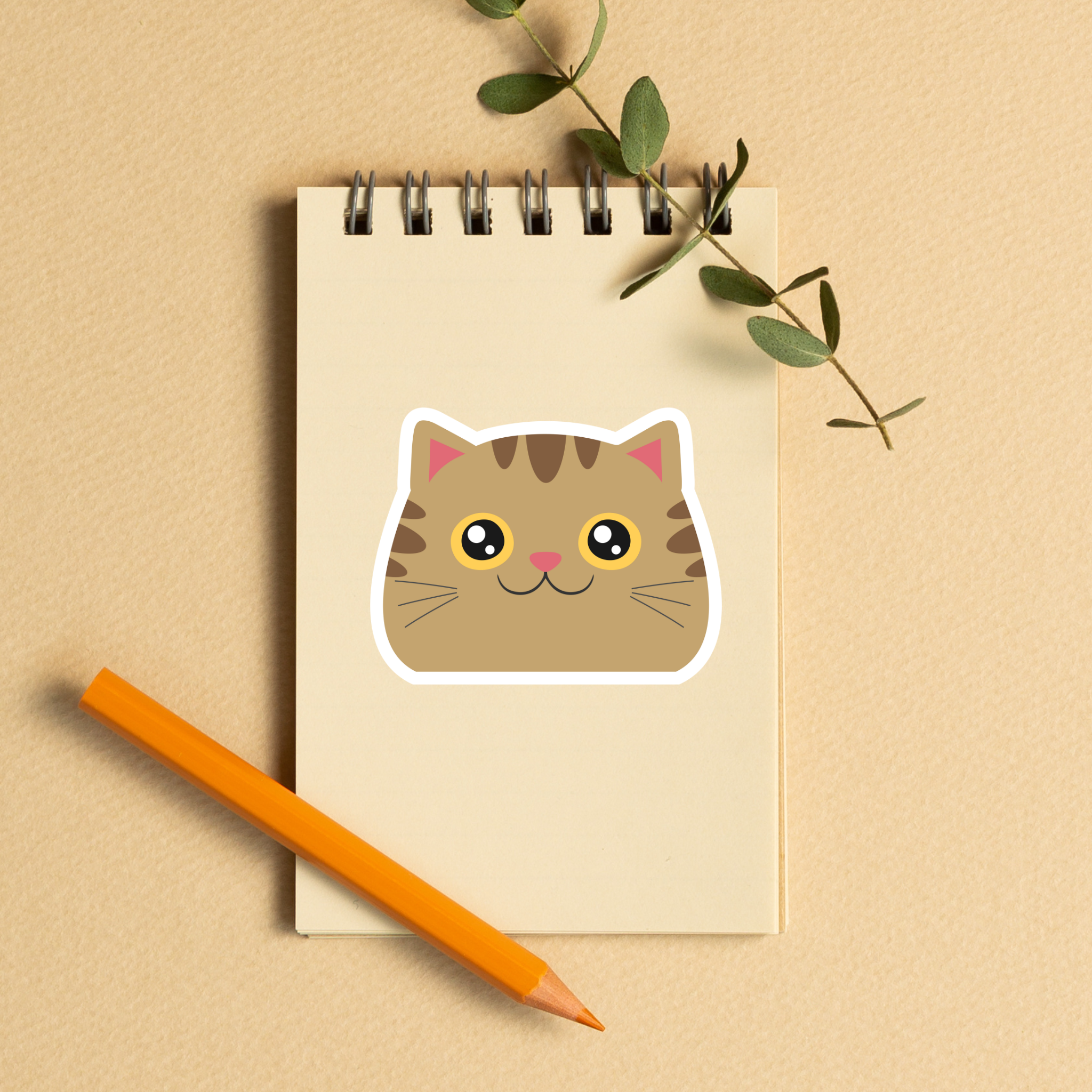 Aloha Ellie & Co. - Wholesale Sticker - Kitty Face Stickers7