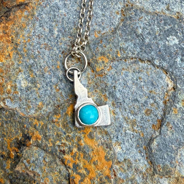 Silver Idaho Pendant for wholesale by Wild Mountain Silver