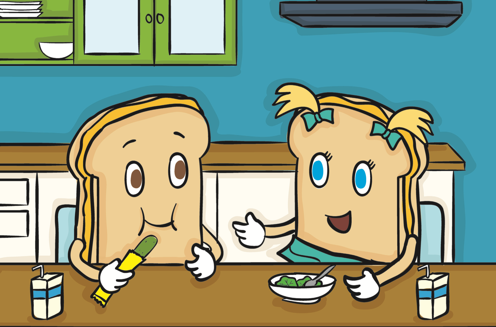 The Adventures of Susie & Johnny Grilled Cheese - Wholesale Early Reader Book (6-8) - Meet Susie & Johnny Grilled Cheese 4