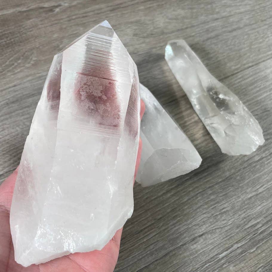 Keystone Crystals - Wholesale Spiritual Stone/Crystal - Raw Lemurian Quartz Crystal Points Wholesale  – Bulk Lots1