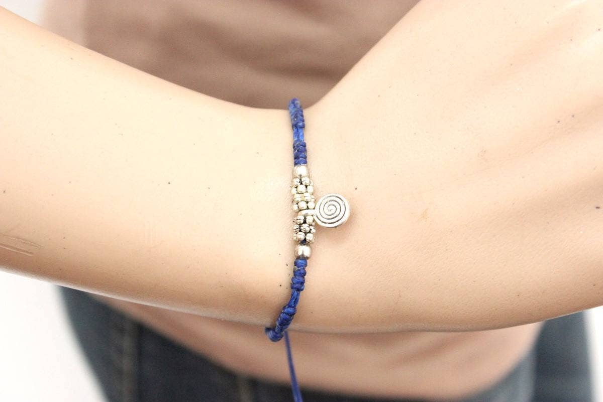 Red Original Price $18 | Silver .925 Charm Adjustable Bracelet for wholesale on Faire9