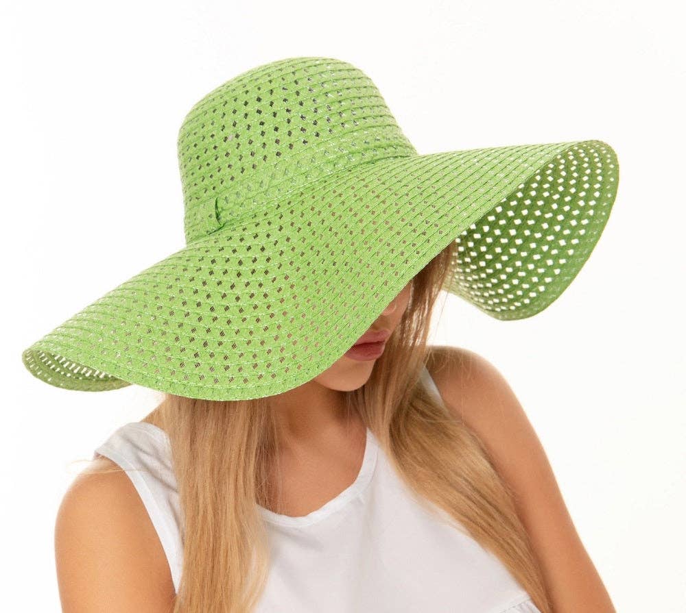 MiMi Wholesale - Wholesale Straw Hat - Women's - H3082 Hollow Out Straw Beach Summer Hat11