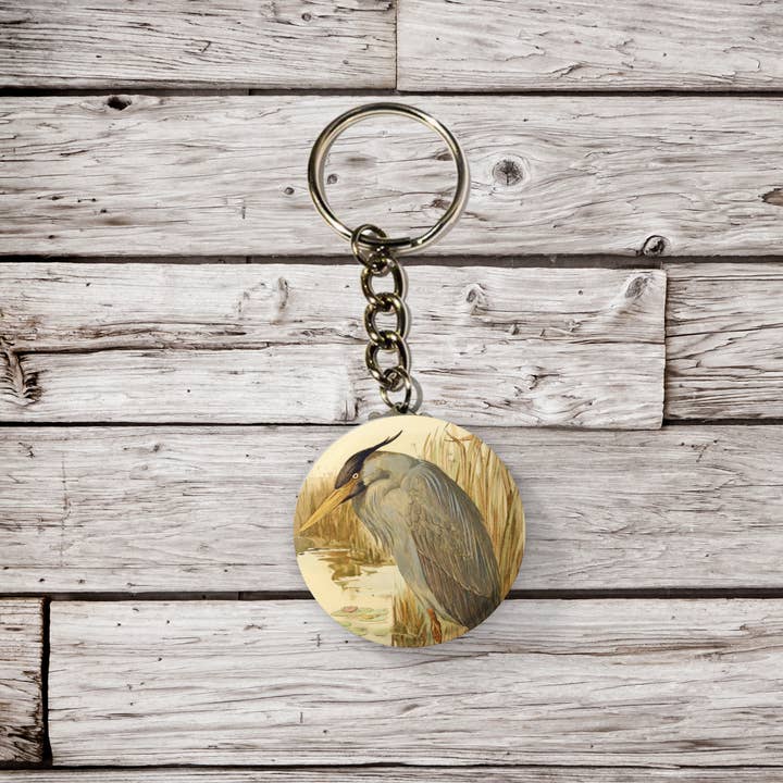 NatureCuts - Wholesale Lapel Pin/Button - Heron Pin, Heron Keychain, Heron Magnet 5
