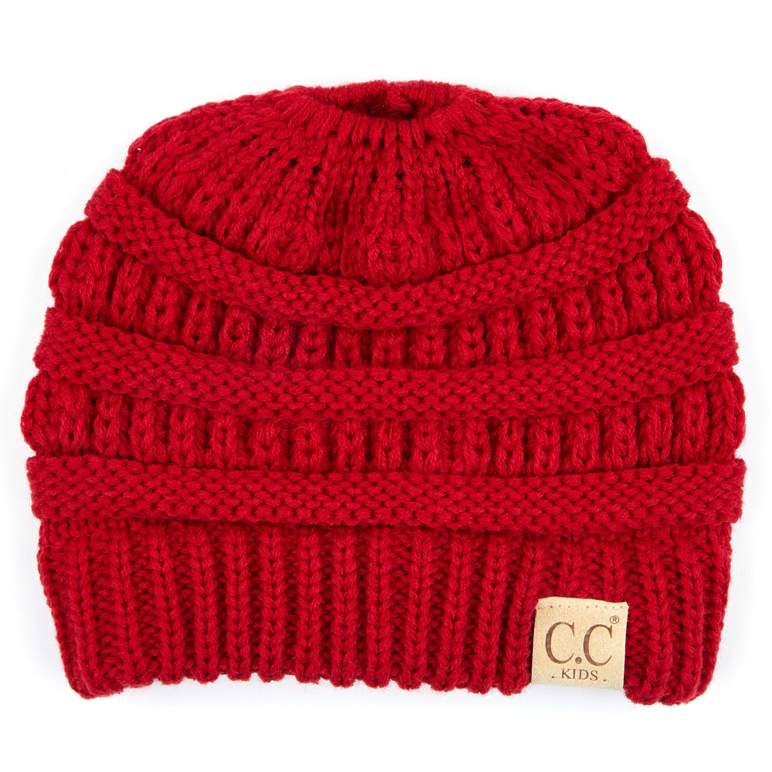 Truly Contagious – wholesale Beanie – Kids – CC Kids Ponytail Beanie ( MB-847-KIDS )7