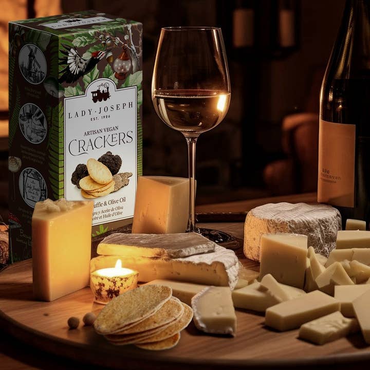Lady Joseph - Wholesale Crackers - Crackers with Truffle & Olive Oil (snack) Cracker with truffle