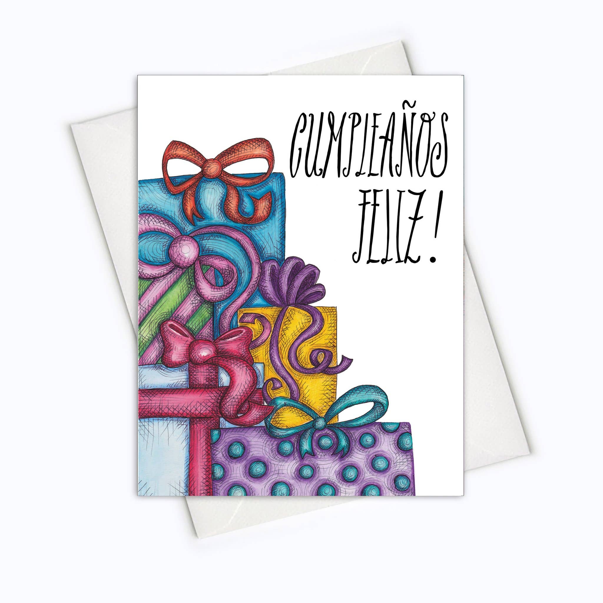 About A Cloud Stationery & Gifts - Wholesale Birthday Card - SPANISH BIRTHDAY CARD | Feliz Cumpleaños Card  | Spanish0