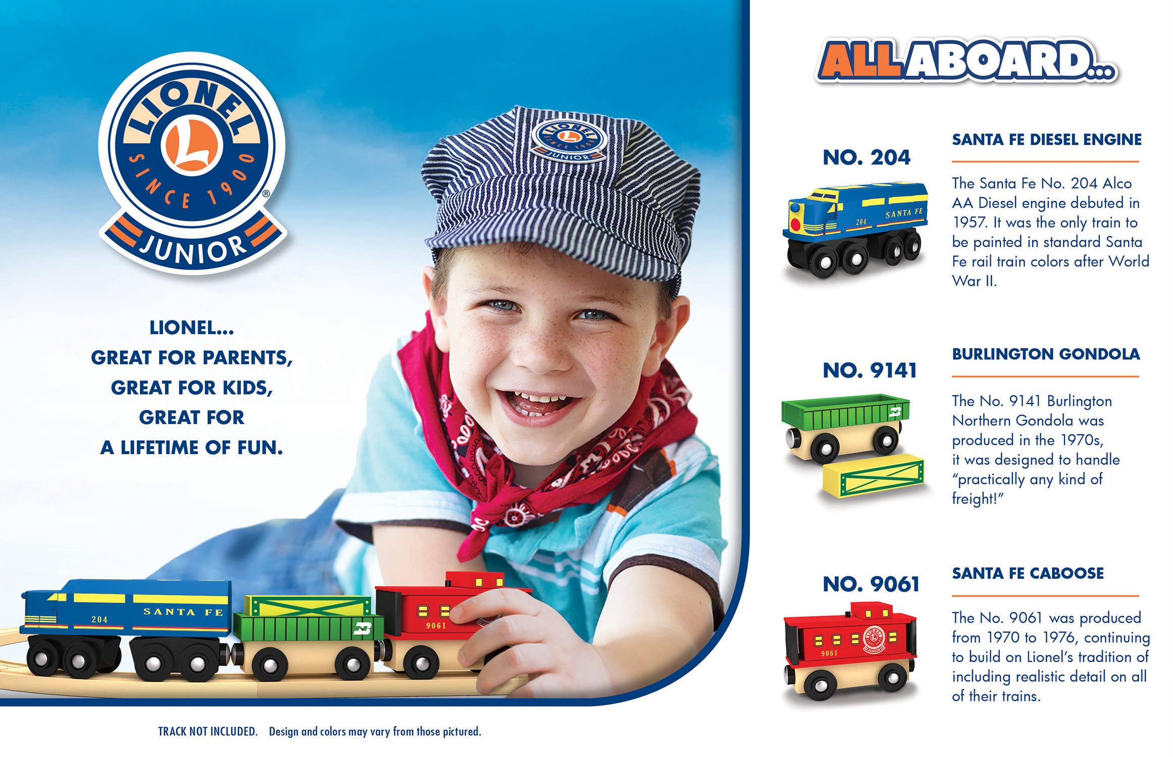 Masterpieces Puzzles - Wholesale Toy Set - Kids - Lionel - Santa Fe Cargo Toy Train Set2