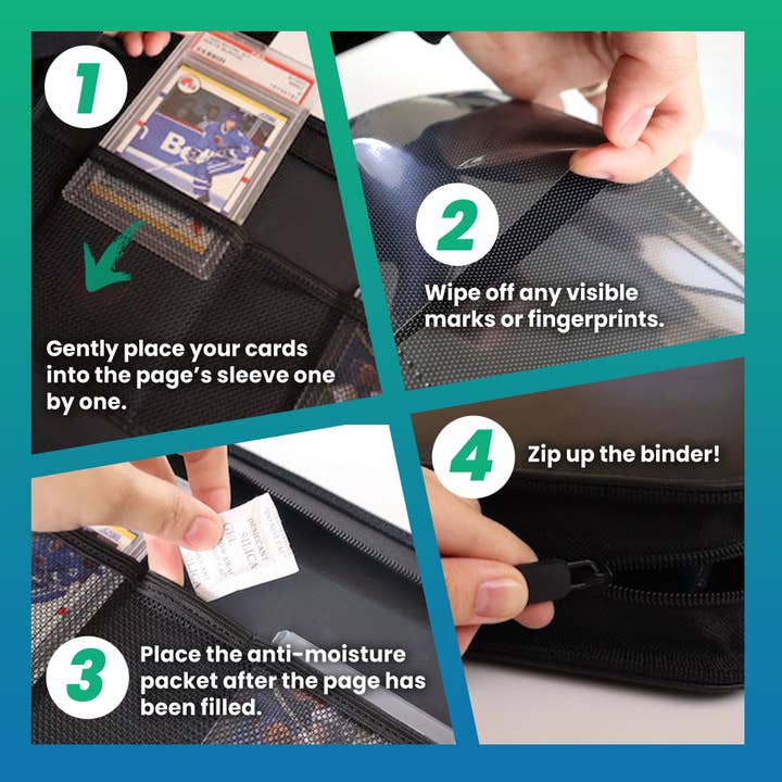 EVORETRO - Wholesale Binder - Shield+Compact Toploader Binder 2X2 - Black4