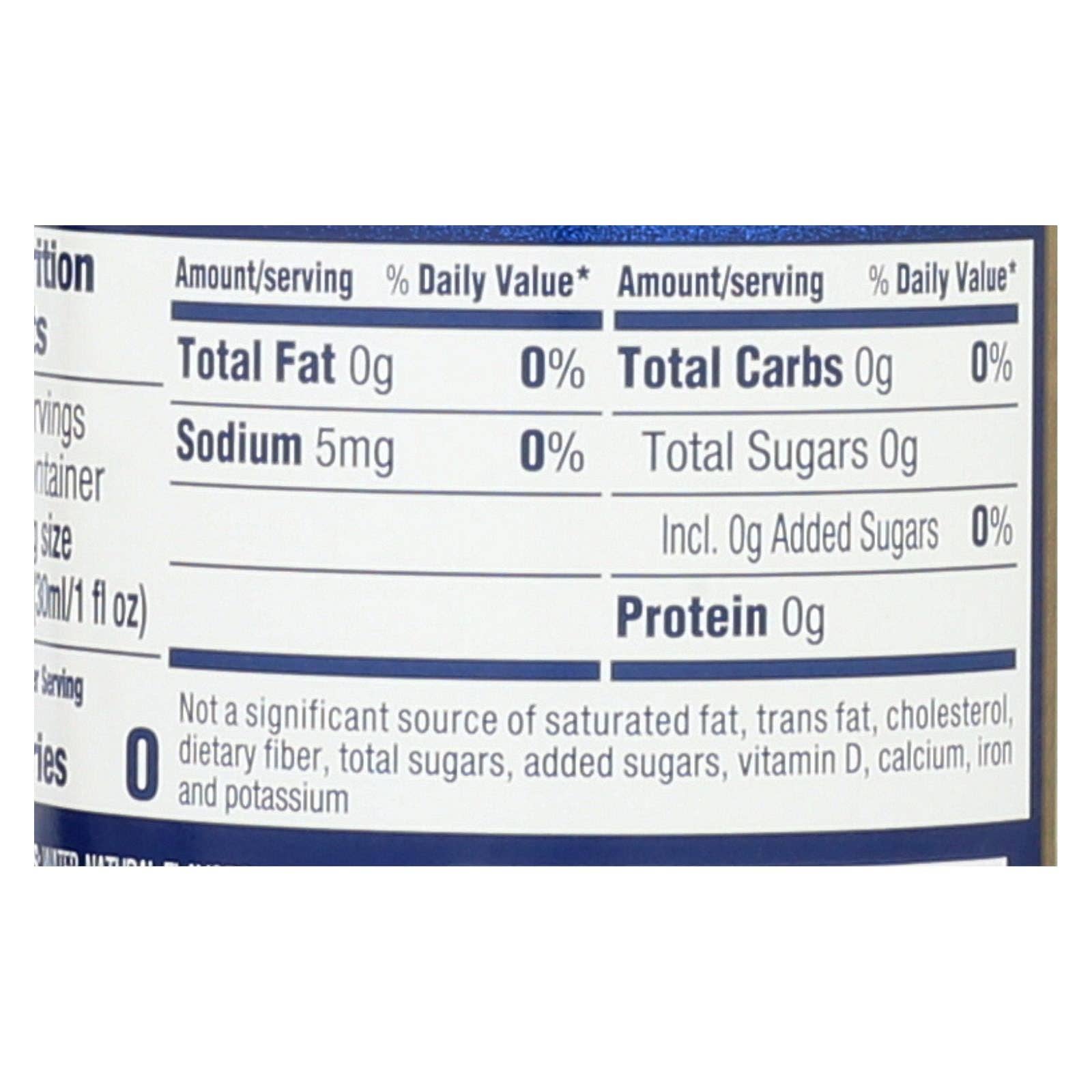 Everyday Supply Co - Wholesale Flavored Syrup - Torani Sugar Free Vanilla Coffee Syrup, 4 Pack, 12.7 Fl Oz1