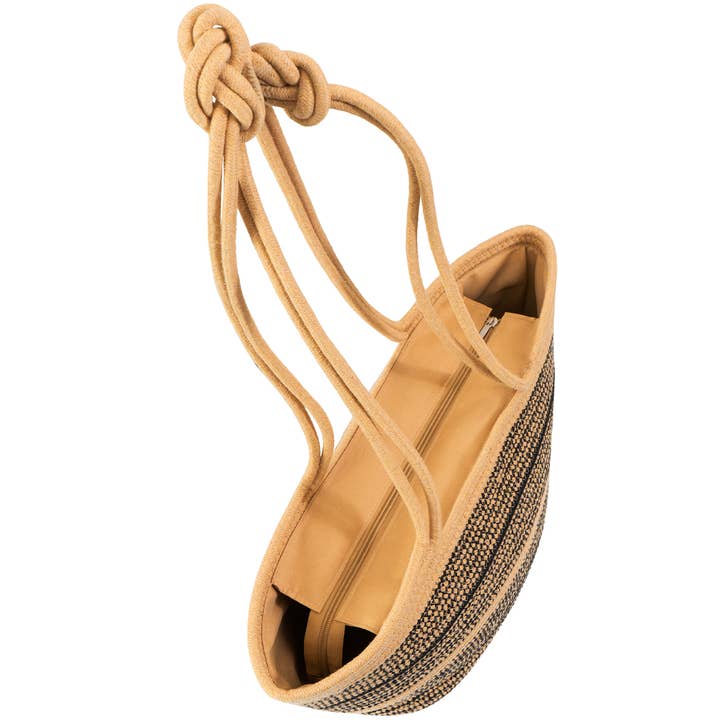 Magid – Großhandel Tragetasche – Damen – Magid Natürliche Baumwolle Geflochtene Knoten Schulter Geflochtene Tasche11