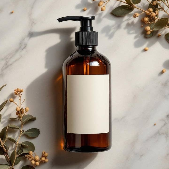 Private label plantaardige shampoo, milieuvriendelijke verpakking voor wholesale door Living Water Organics