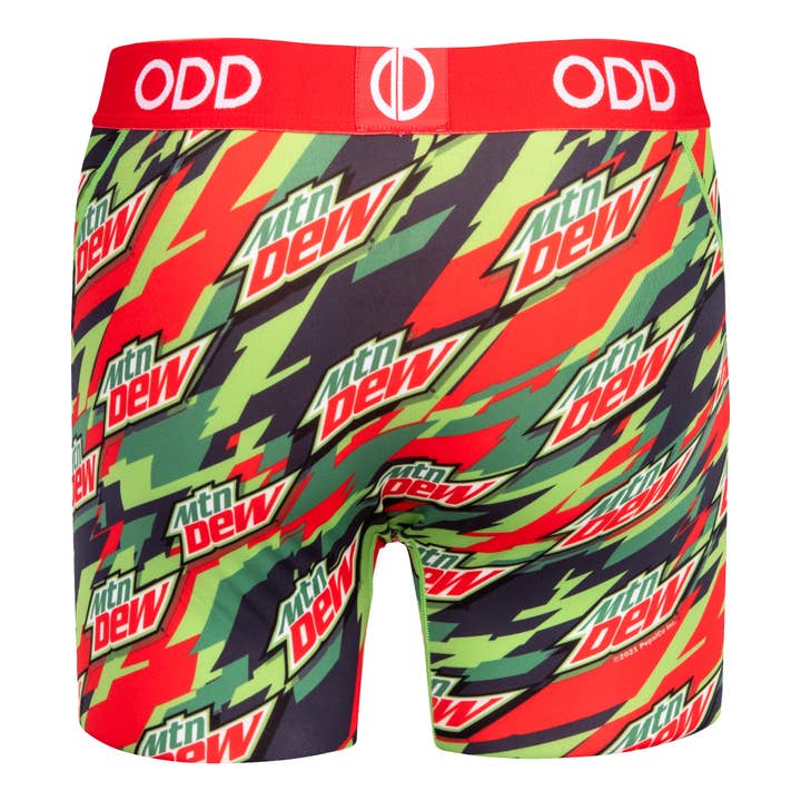 Odd Sox - Wholesale Underwear - Men's - Mountain Dew Camo - Mens Odd Boxer Briefs2