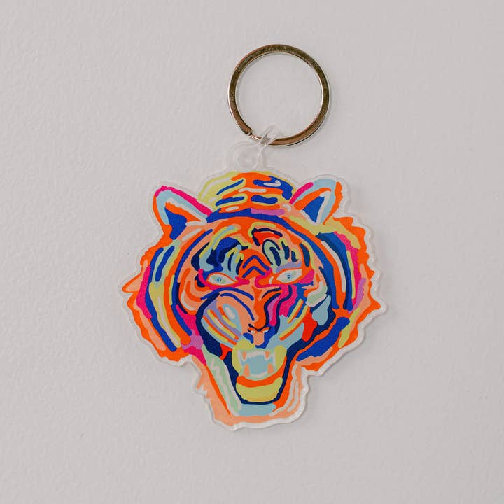 Classic Tiger Keychain for wholesale by chanartchanart