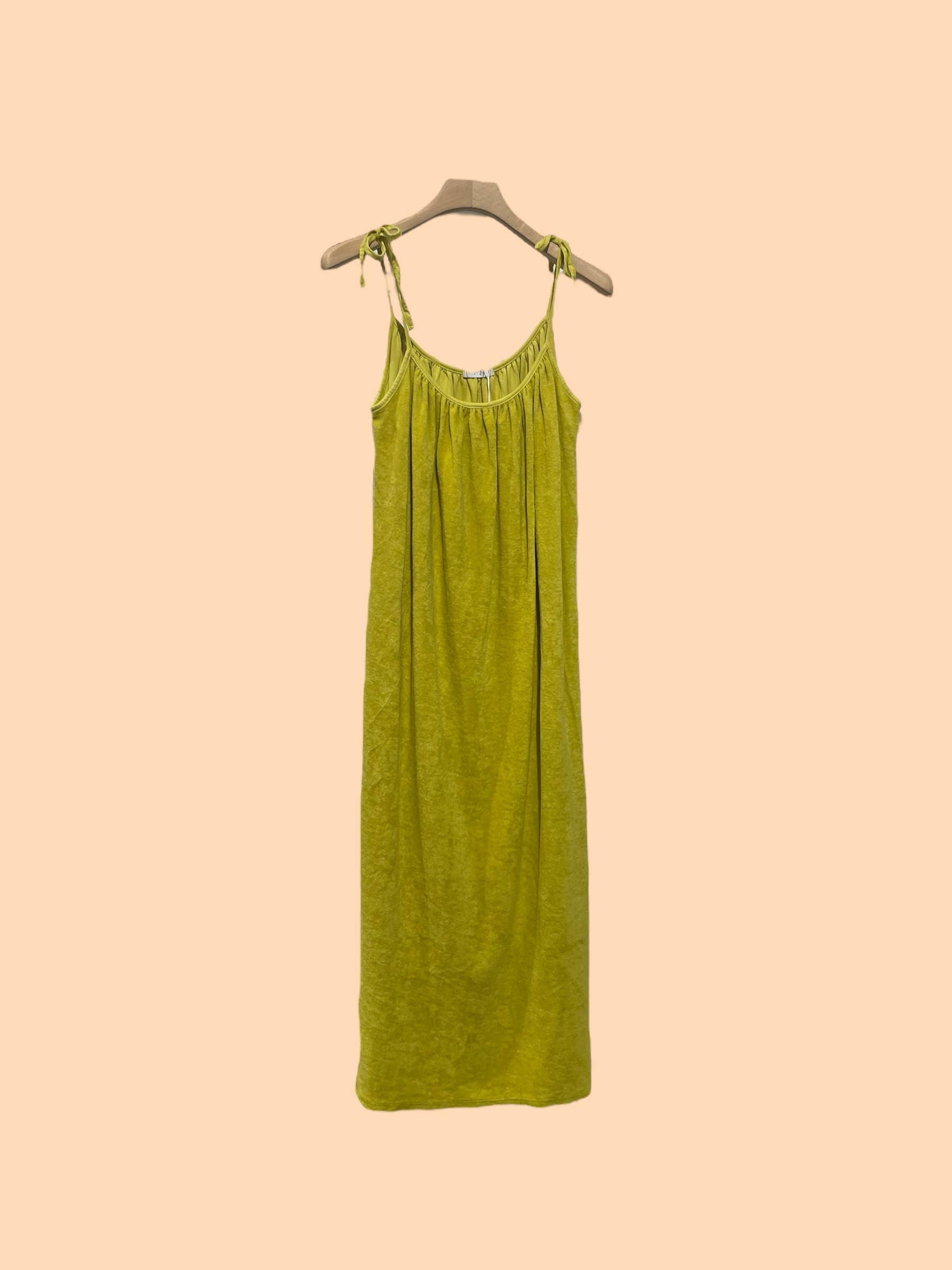 Nota bene - Wholesale Dress - Women's - Strappy Terry Dress – 100% Cotton Art 74127