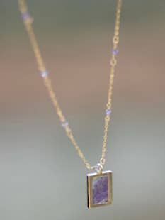 Healer Necklace-Amethyst for wholesale by Three2Seven